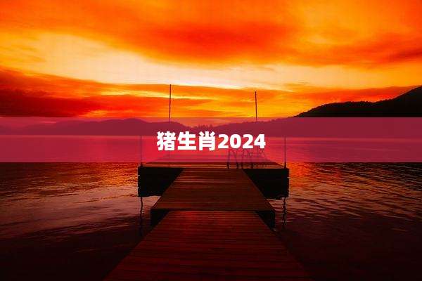 猪生肖2024