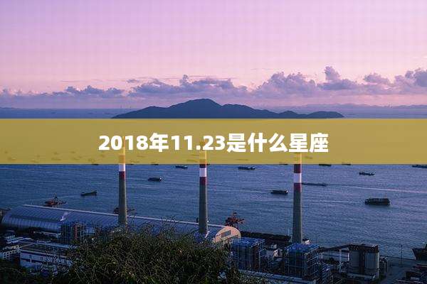 2018年11.23是什么星座