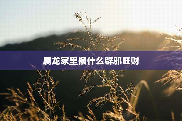 属龙家里摆什么辟邪旺财