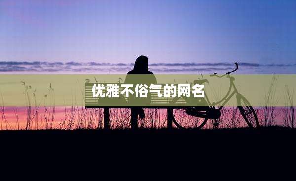 优雅不俗气的网名