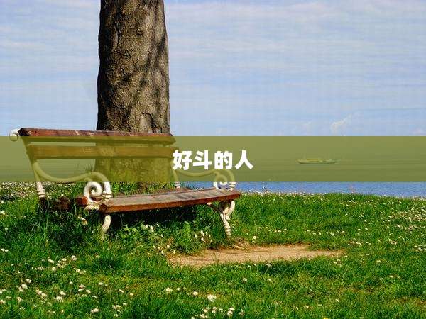 好斗的人