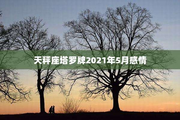 天秤座塔罗牌2021年5月感情