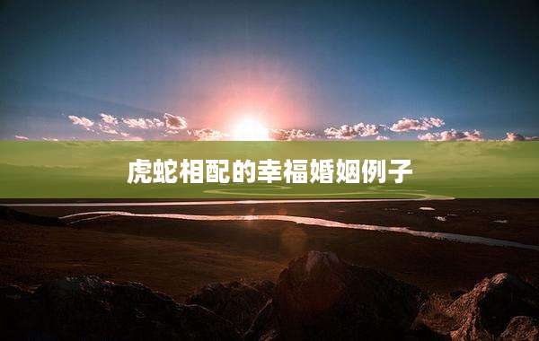 虎蛇相配的幸福婚姻例子