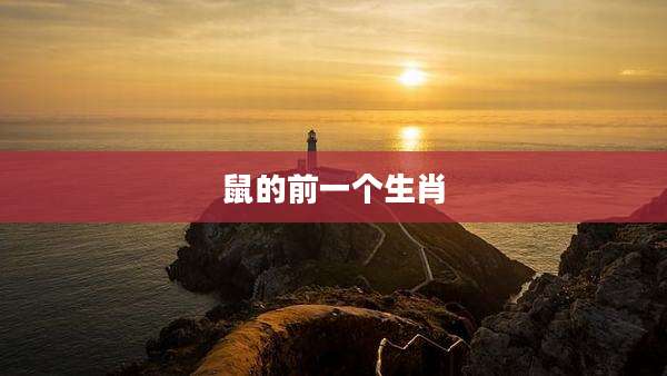 鼠的前一个生肖