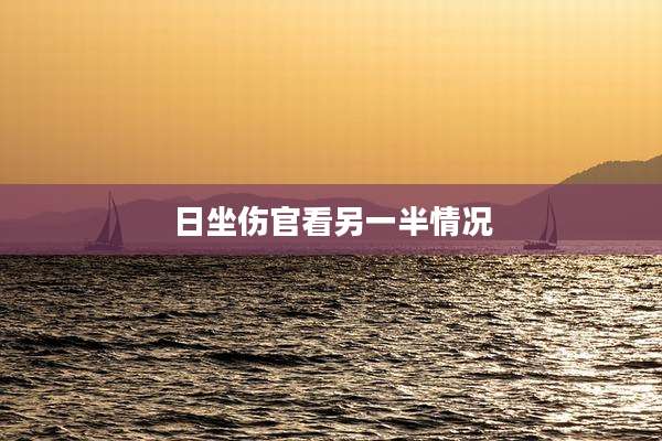 日坐伤官看另一半情况