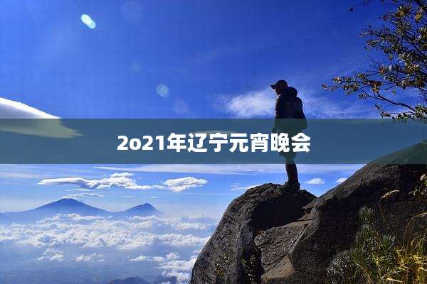 2o21年辽宁元宵晚会