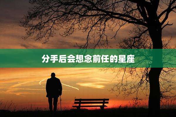 分手后会想念前任的星座