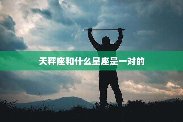 天秤座和什么星座是一对的