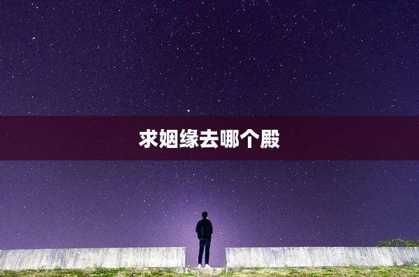 求姻缘去哪个殿