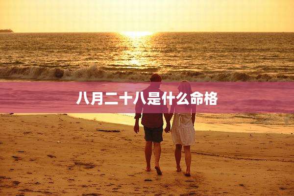 八月二十八是什么命格