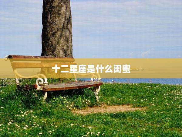 十二星座是什么闺蜜