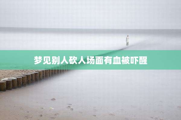 梦见别人砍人场面有血被吓醒