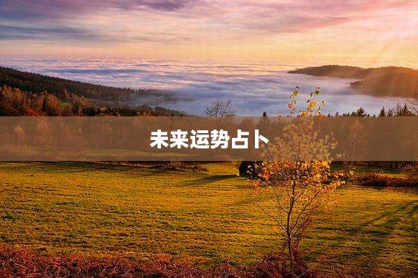 未来运势占卜