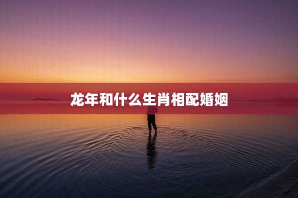 龙年和什么生肖相配婚姻