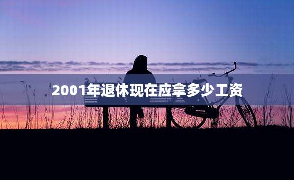 2001年退休现在应拿多少工资