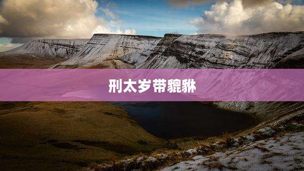 刑太岁带貔貅