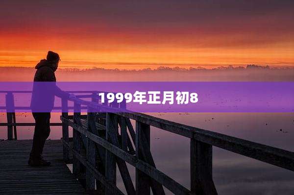 1999年正月初8