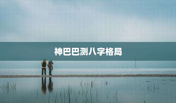 神巴巴测八字格局