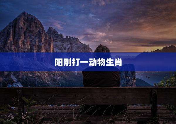 阳刚打一动物生肖