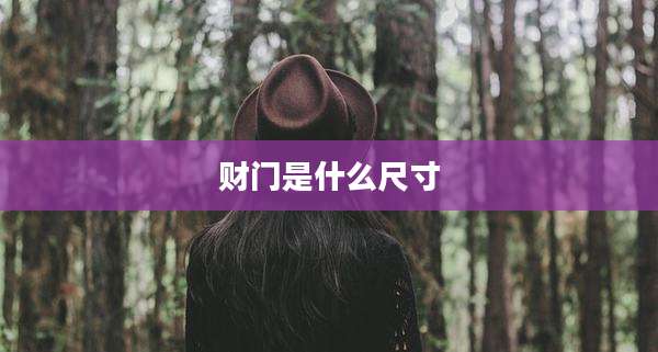 财门是什么尺寸