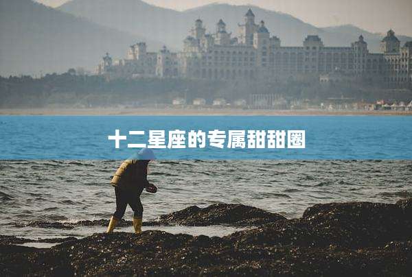 十二星座的专属甜甜圈
