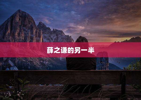 薛之谦的另一半