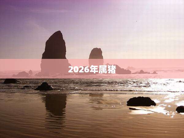 2026年属猪