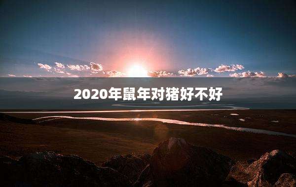 2020年鼠年对猪好不好