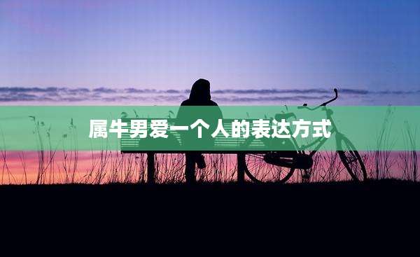 属牛男爱一个人的表达方式
