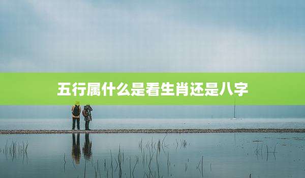 五行属什么是看生肖还是八字