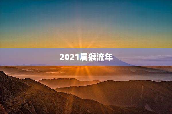 2021属猴流年