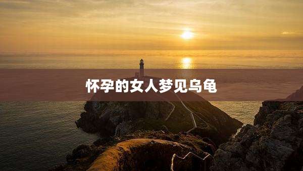 怀孕的女人梦见乌龟