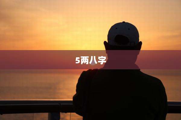 5两八字
