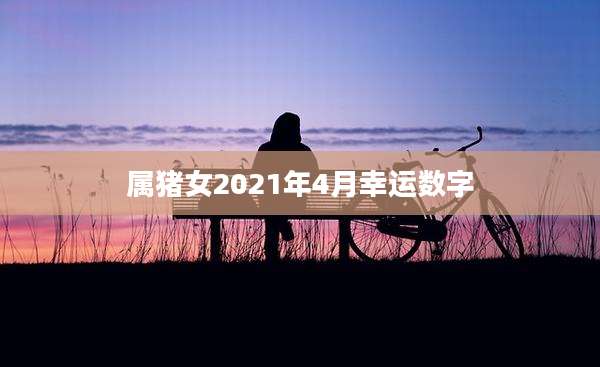 属猪女2021年4月幸运数字