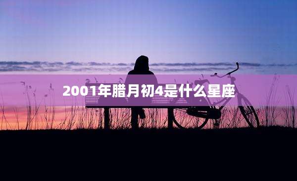 2001年腊月初4是什么星座