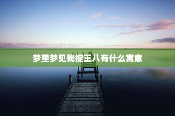 梦里梦见我捉王八有什么寓意