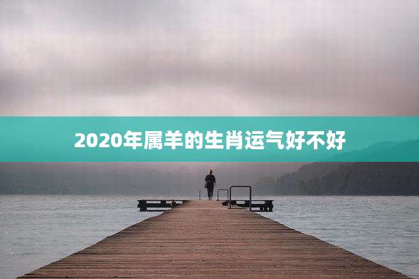 2020年属羊的生肖运气好不好