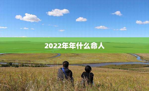 2022年年什么命人