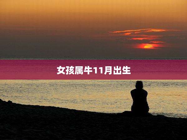 女孩属牛11月出生