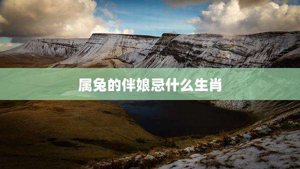 属兔的伴娘忌什么生肖