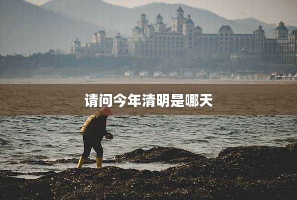 请问今年清明是哪天