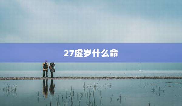 27虚岁什么命
