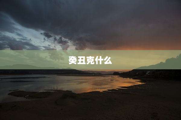 癸丑克什么