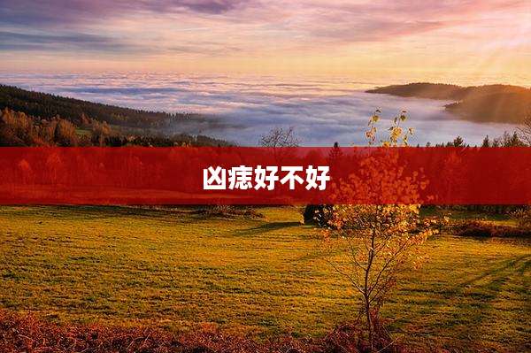 凶痣好不好