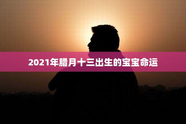 2021年腊月十三出生的宝宝命运