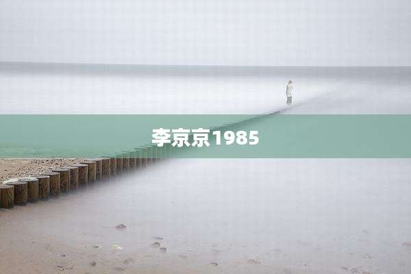 李京京1985