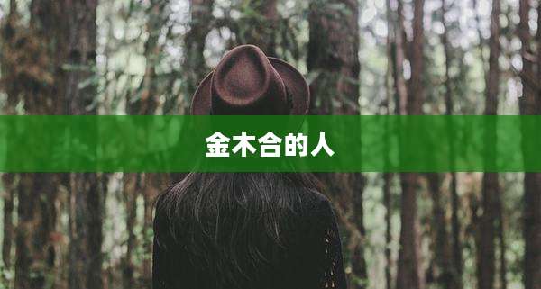 金木合的人