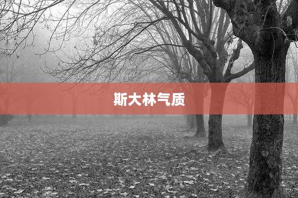 斯大林气质