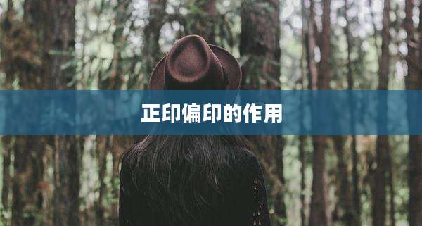 正印偏印的作用