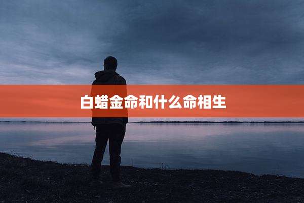 白蜡金命和什么命相生